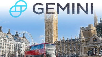 جيميني Gemini تسعى لافتتاح بورصة لعملائها في المملكة المتحدة