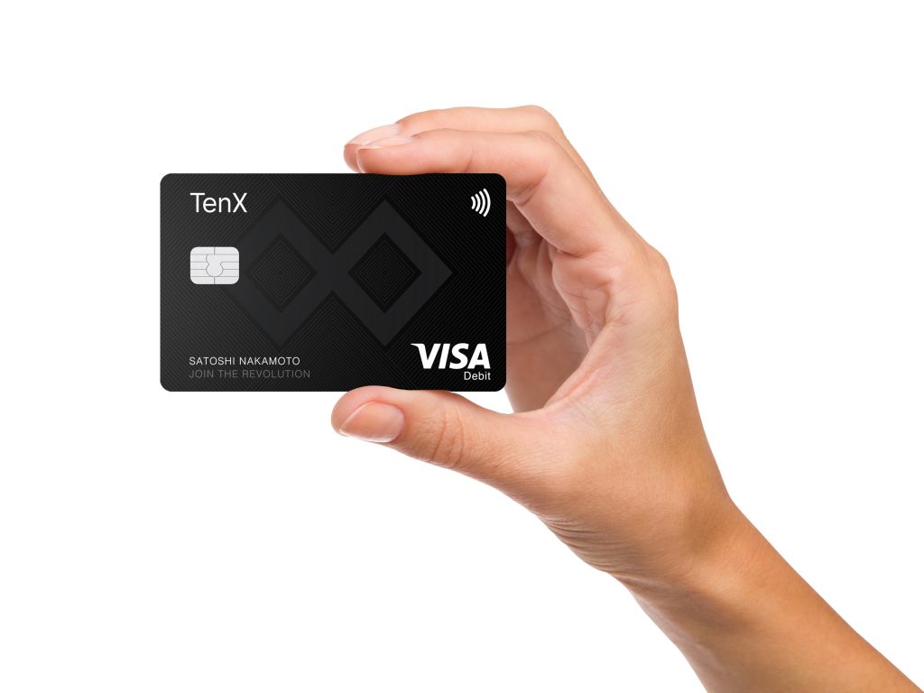ما هي مزايا بطاقة الخصم فيزا TenX للعملات الرقمية