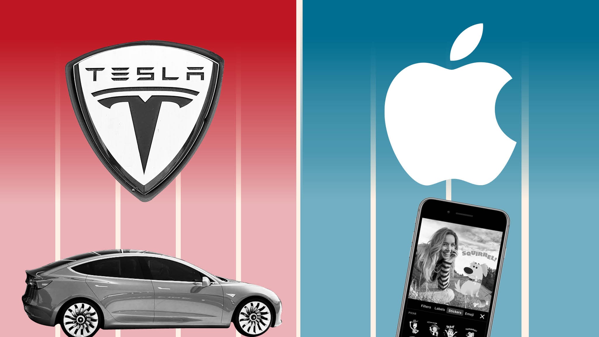 هل تتبع شركة Apple خطى Tesla Inc ؟
